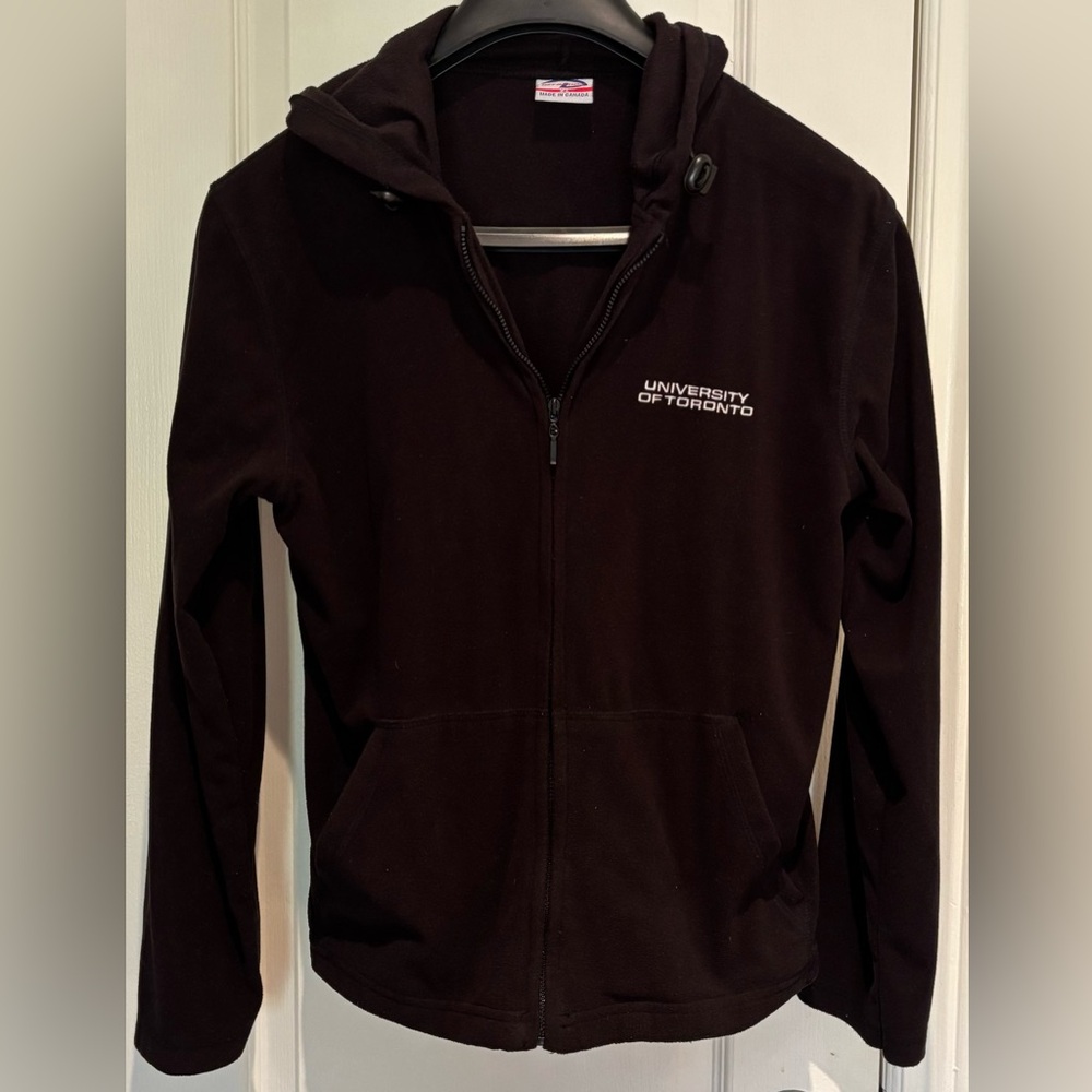 Vintage University Of Toronto Women’s Full Zip Hoodie - 1990’s Made In Canada